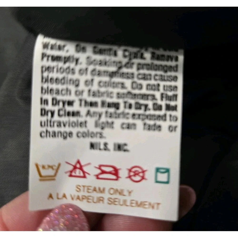 Vintage  NEW Nils Metallic Emerald Green Snowsuit New SZ 8 - Picture 10 of 16